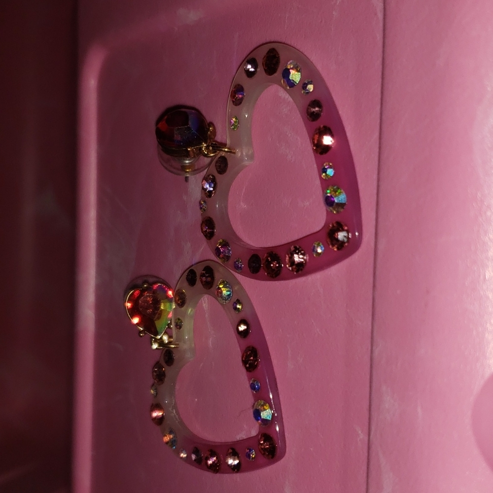 BETSY Johnson Earings. 💕 Hearts 💕